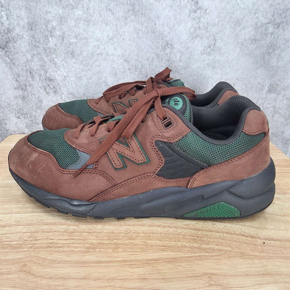 New Balance 580 Sneakers Mens 11 D Beef And Broccoli Brown Casual Shoes MT580RTB - Picture 6 of 13